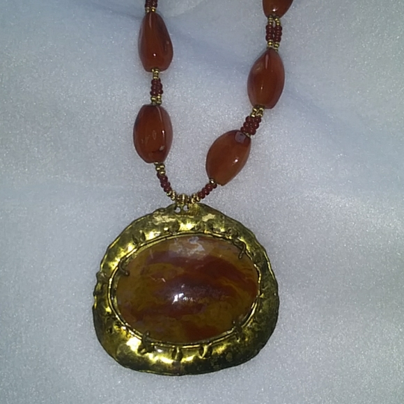 Red Carnelian/Red Agate pendant - Picture 3 of 7
